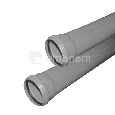 მილი შიდა კანალიზაციის  HAKAN100X3000 PP HT S20 GREY