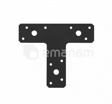 შემაერთებელი DOMAX KT2 "T"-სებრი 150x127x38x2,0 მმ. 46272