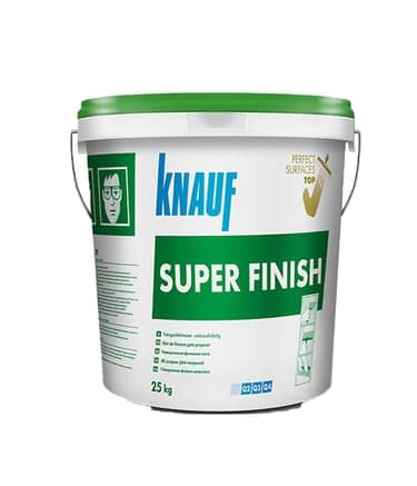 Готовая шпаклевка на виниловом переплете - Superfinish (8кг.)