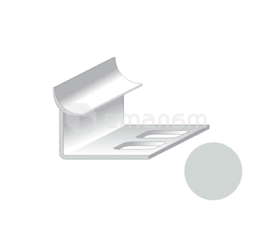 შიდა კუთხე ფილის Salag PVC 9/2500 მმ კრემისფერი