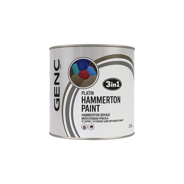 საღებავი მეტალის Hammerton 2.2ლტ-7501 (ვერცხლისფერი)