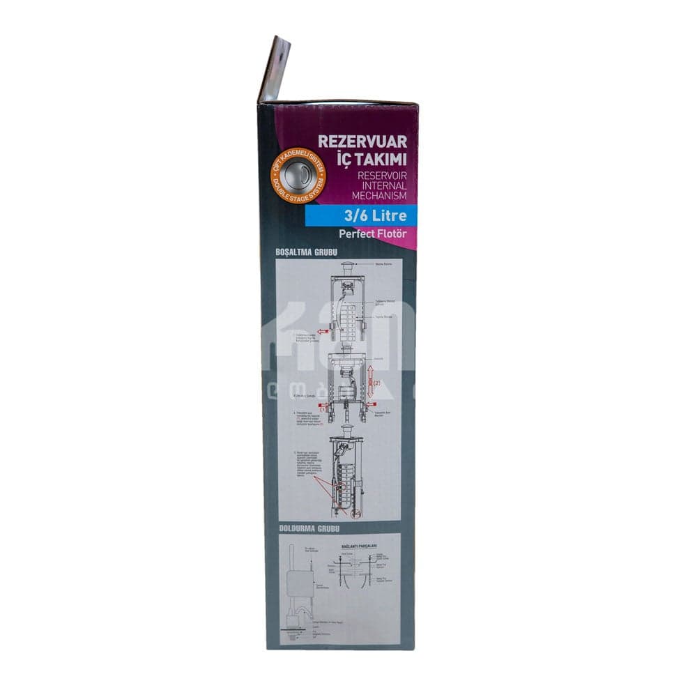 ჩამრეცხი მექანიზმი- 3/6 lt  (121) NKP