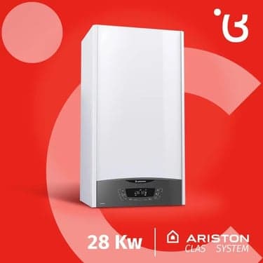 ცენტრალური გათბობის ქვაბი მილით CLAS XC SYSTEM 28kw mono FF ARISTON