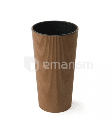 ქოთანი ყვავილის Lamela LILIA ECO 300 jumper 12,5ლ ყავისფერი