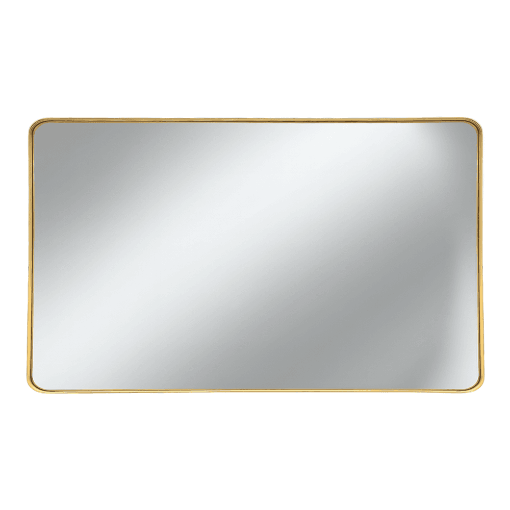 სარკე ლითონის ჩარჩოთი PRA-17-0/m-2 100 x 80 სმ Gold