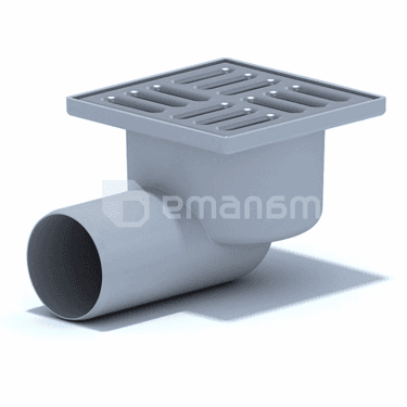 ტრაპი ბადე  უჟანგავი ფოლადისგან   ANI PLAST 50 10x10 TA5102EU