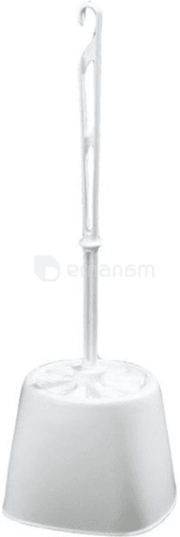 ჯაგრისი უნიტაზისთვის Bisk EWA BRUSH & HOLDER WHITE