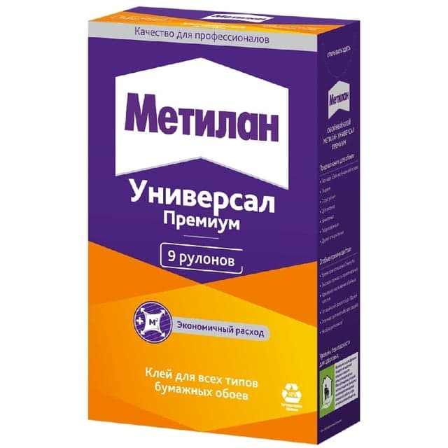 შპალერის წებო Metylan Universal Premium 1000 გ