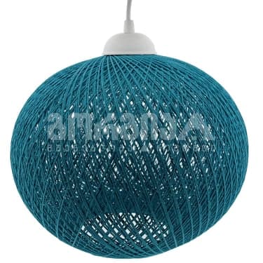ჭაღი მრგვალი მუქი ლურჯი IBIZA - 529135  Tek-is