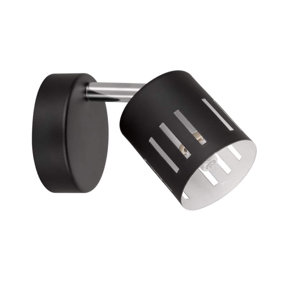 ბრა კედლის Ulrika Wall Lamp Incl.1xG9 Max.28W Chrome/Black